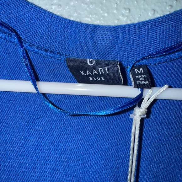Kaari Blue Open-Front Cardigan – Cobalt Blue – Size Medium – NWT - Picture 4 of 4